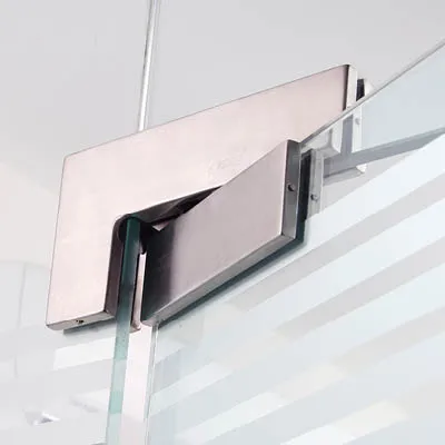 Architectural glass accessories for doors panels and partitions
