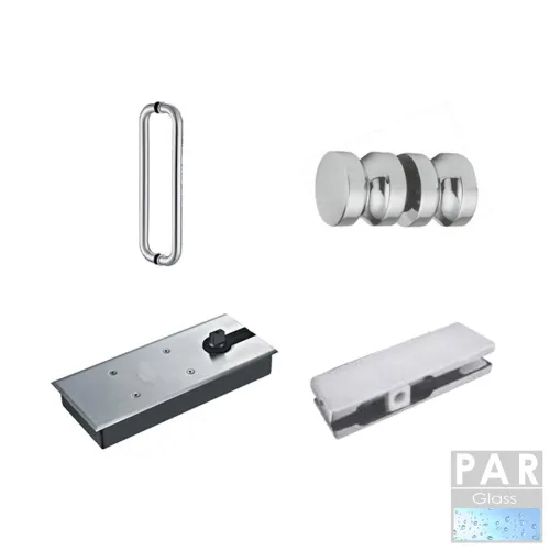 Glass partition accessories for modern building projects