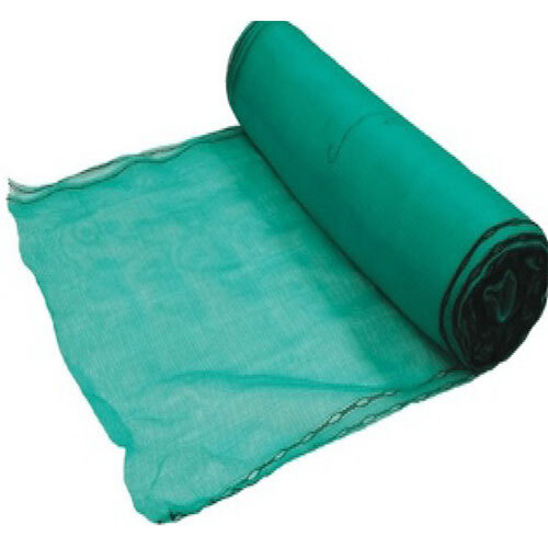 Construction safety netting for dust control and temporary coverage