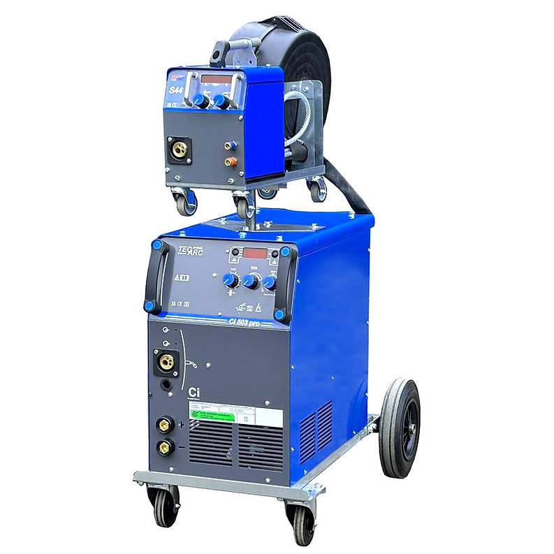 Industrial welding equipment for workshop and construction applications