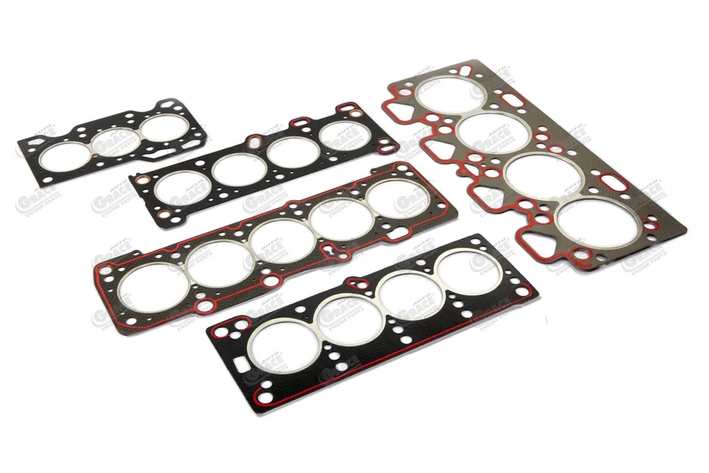 Cylinder head gasket and automotive engine bearing components