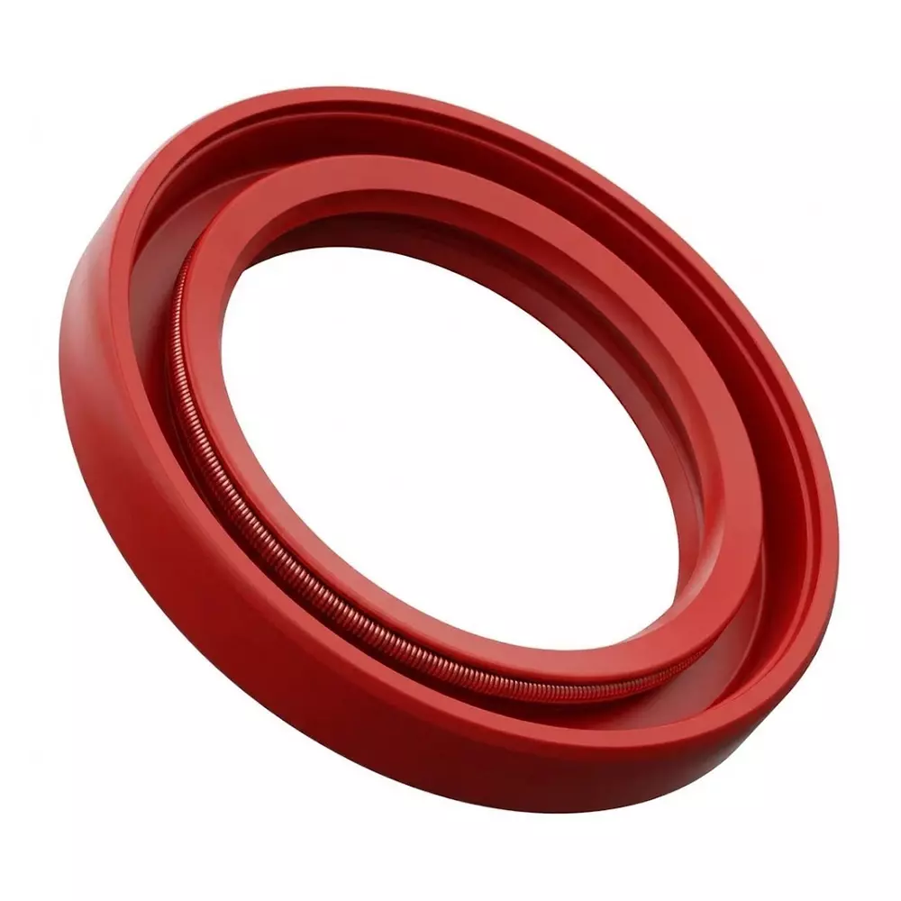 Automotive crankshaft oil seal for passenger and commercial vehicle engines