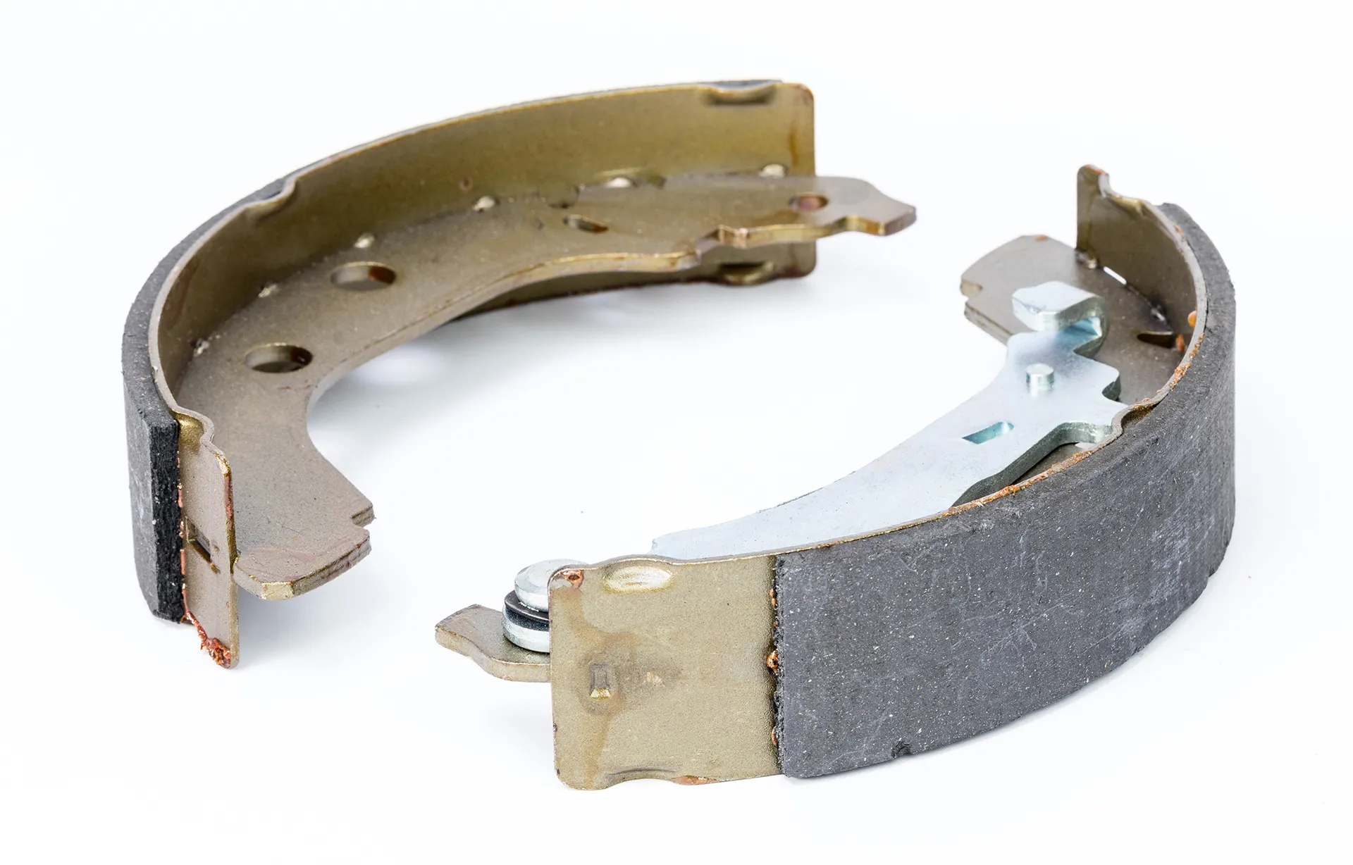 Automotive brake shoes for drum brake applications