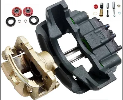 Automotive brake caliper for passenger vehicle disc brakes