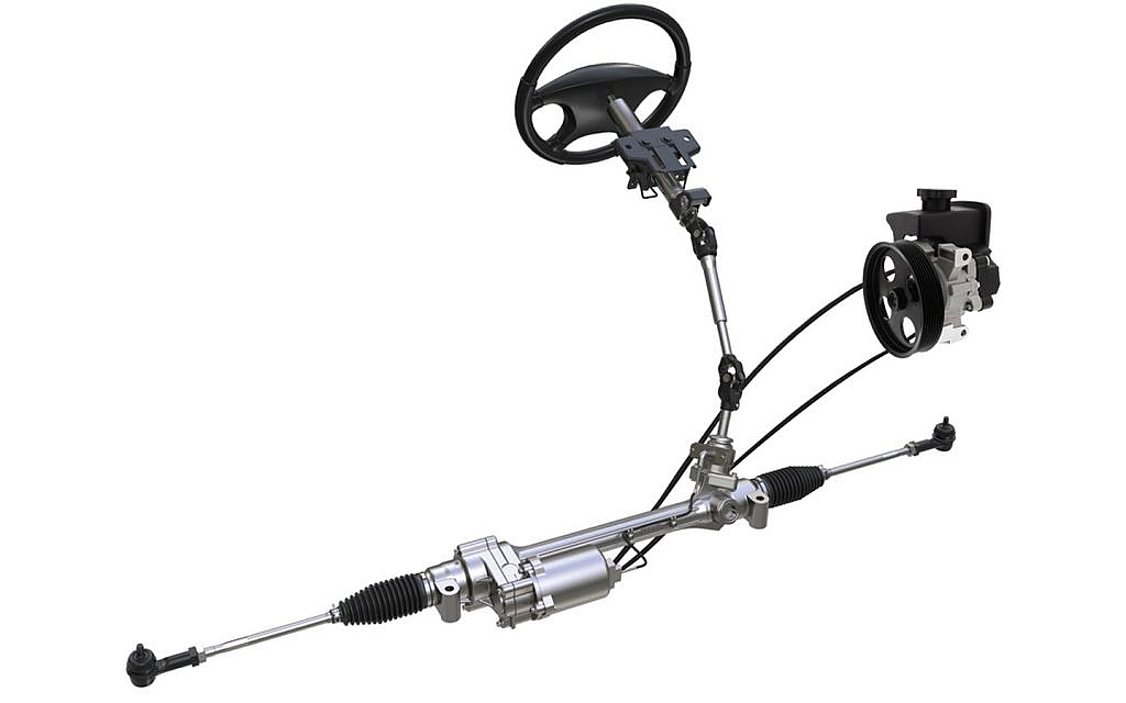 Automotive power steering pump for passenger and commercial vehicles