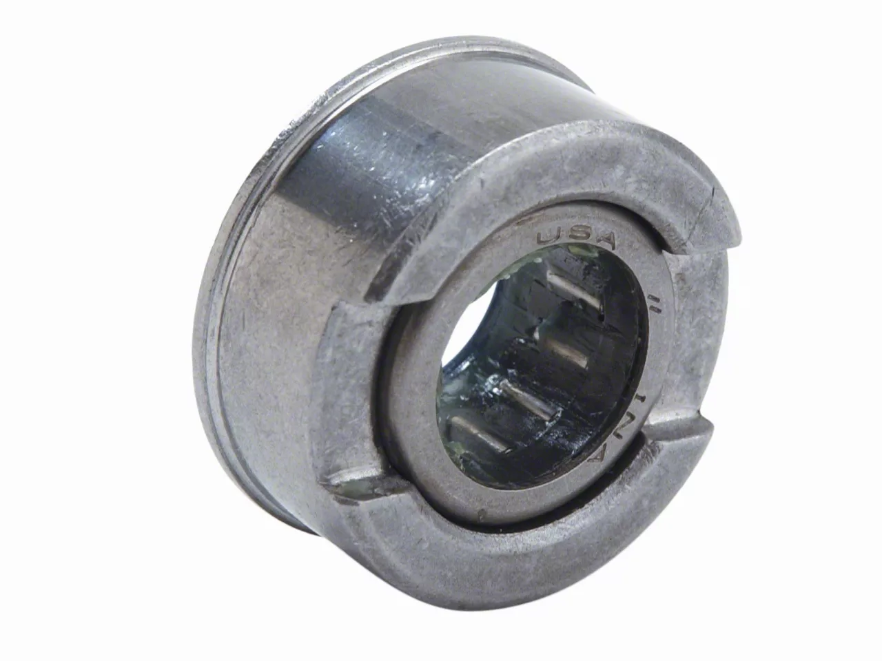 Clutch pilot bearing for passenger vehicle transmission input shaft