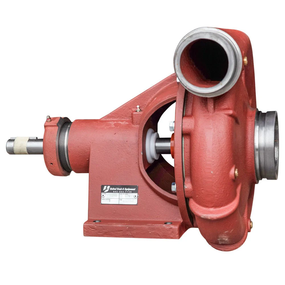 Automotive water pump for passenger vehicle engine cooling