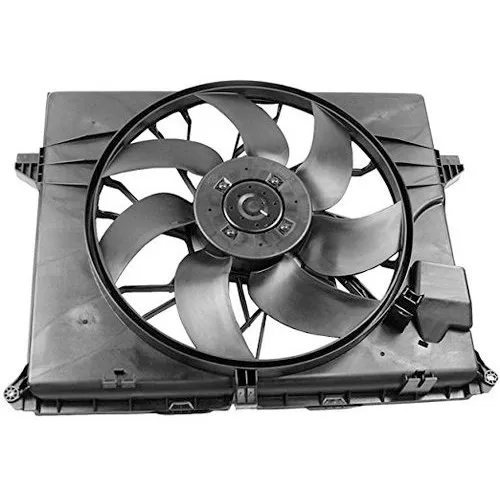 Automotive electric cooling fan for passenger vehicle radiator