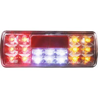 Automotive stop light assembly for passenger vehicle rear lighting
