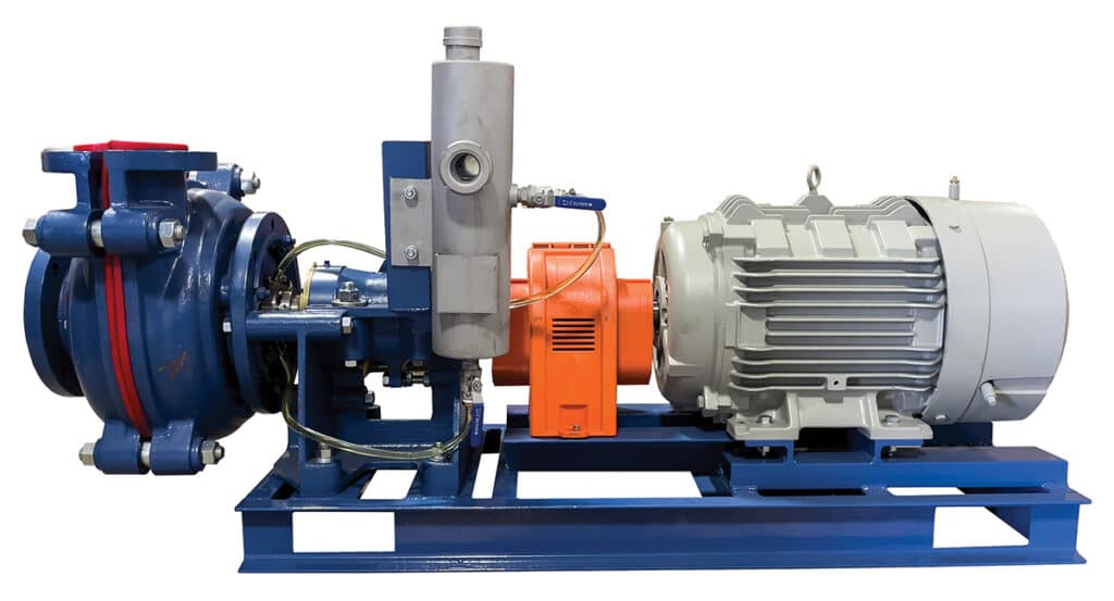 Horizontal multistage pump for high-pressure industrial water systems