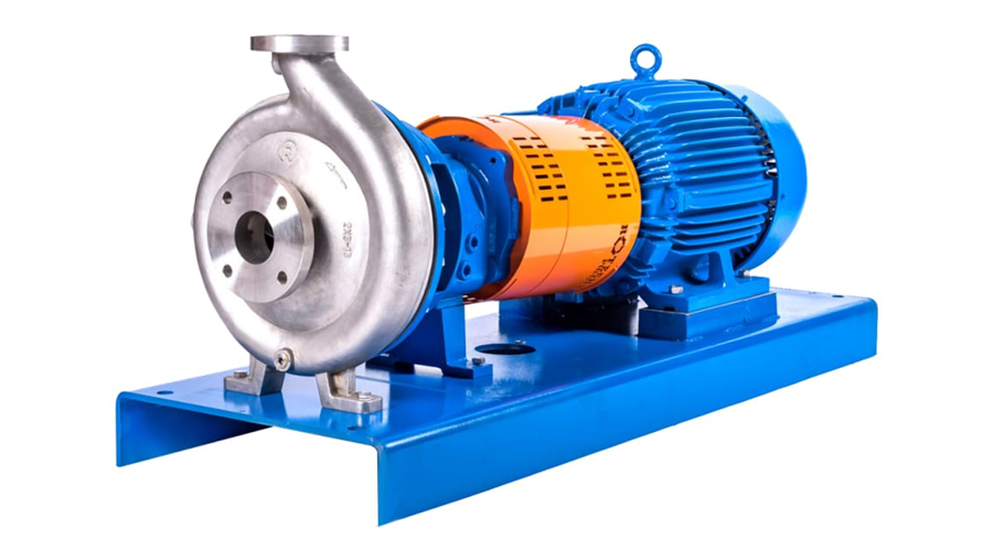 Industrial chemical process pump for corrosive liquid handling