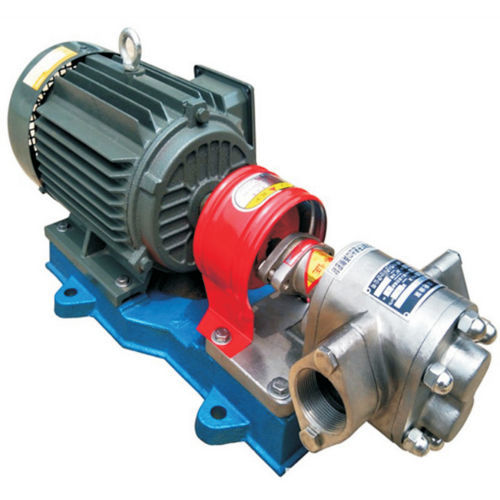 Industrial screw pump for high-viscosity fluid transfer