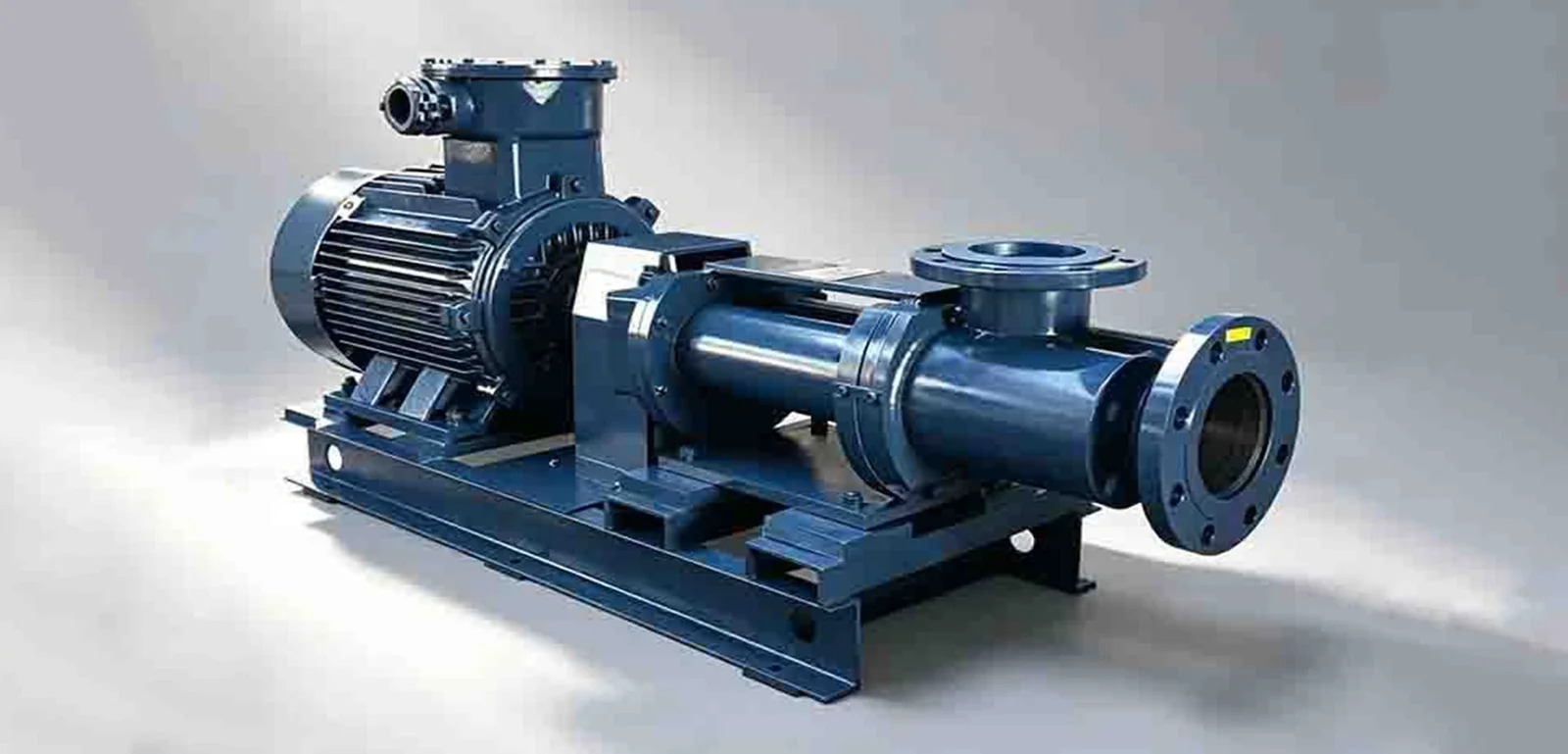 Industrial gear pump for oil fuel and lubricant transfer