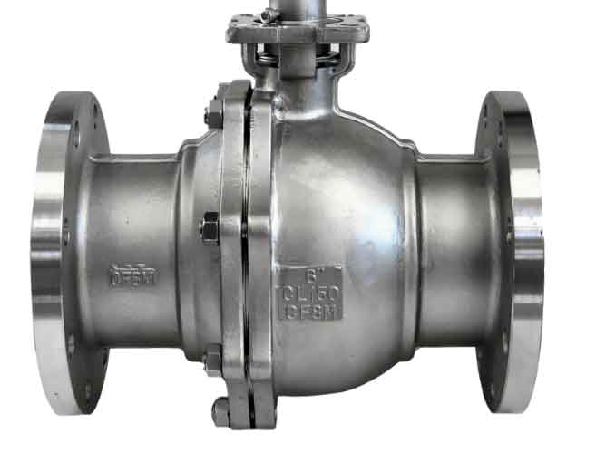 Actuated ball valve for automated industrial process control