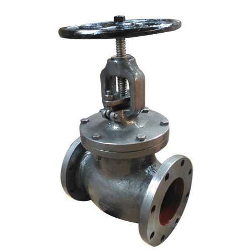 Flanged globe valve for steam and process applications