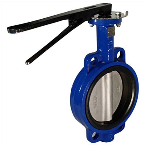 Wafer butterfly valve for industrial water and process systems