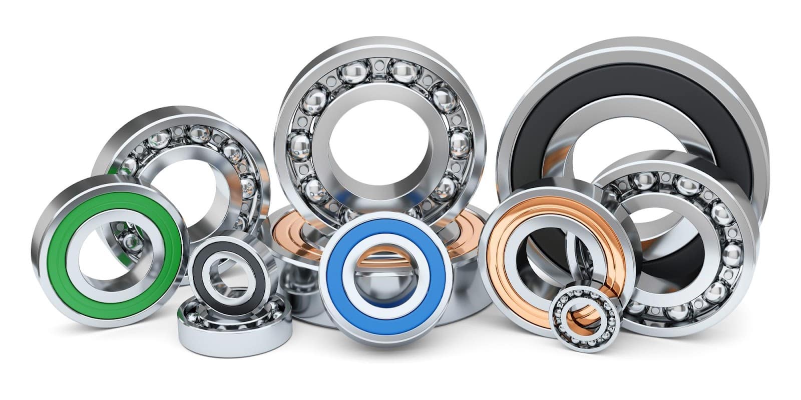 Industrial bearing range in multiple bore sizes and configurations
