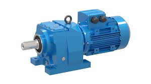 Industrial helical gearbox for speed reduction and torque transmission