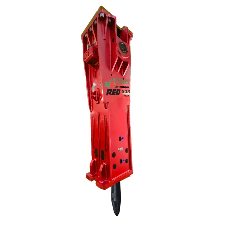 Heavy-duty rock breaker chisel for quarrying applications