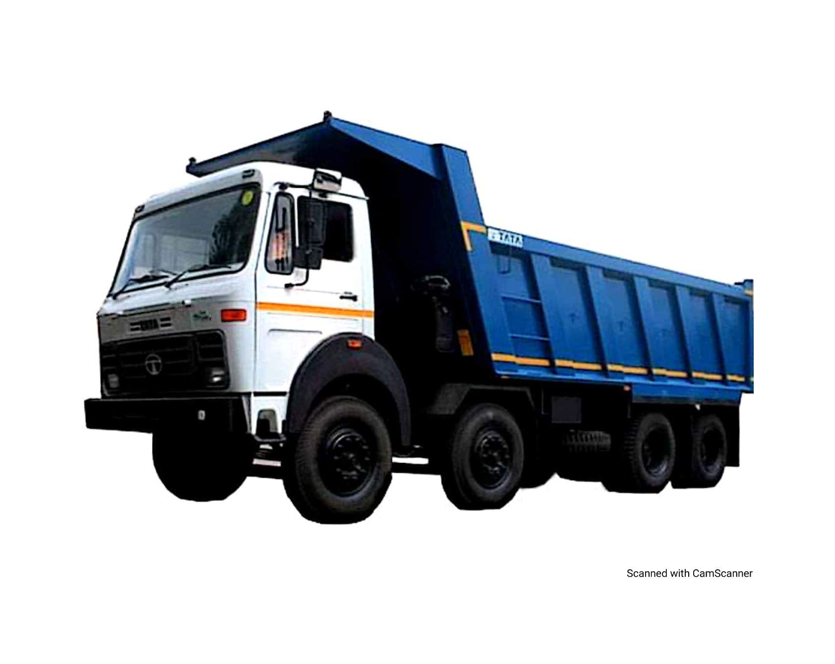 Mining haulage dumper operating at an open-pit mine