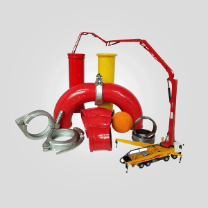 Concrete pump pipeline and delivery pipe replacement spares