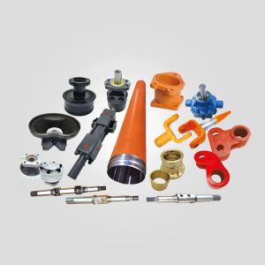 Concrete pump bends clamps couplings and pipeline accessories
