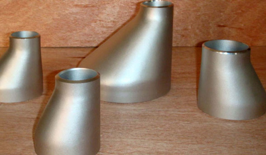 Industrial pipe reducers in multiple dimensions and material grades