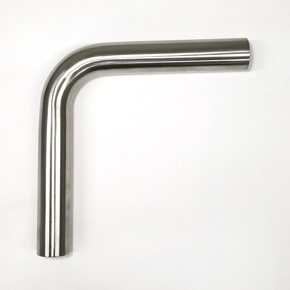 Long-radius pipe bend for industrial and infrastructure pipelines