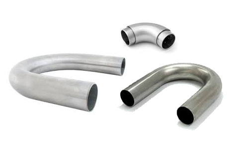 Pipe caps and bends in multiple dimensions materials and wall thicknesses