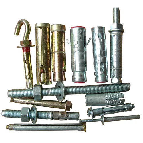 Industrial anchor bolts for concrete and structural foundations