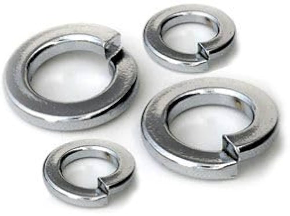 Industrial plain flat washers for load distribution under fasteners