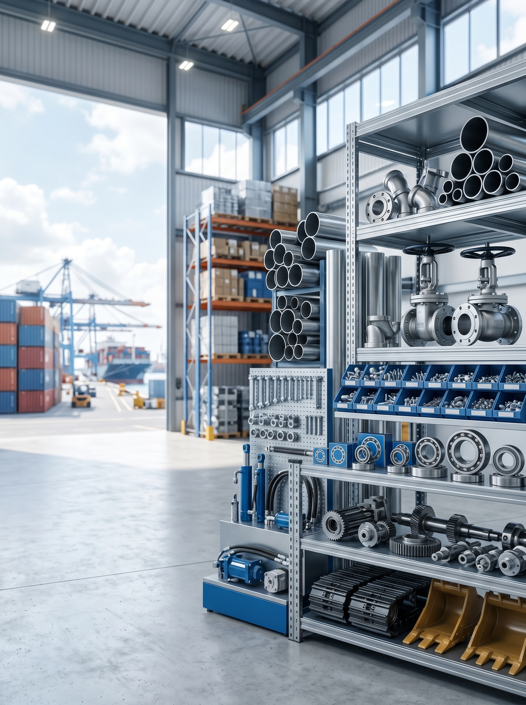Industrial export company products from India supplying engineering components and industrial products