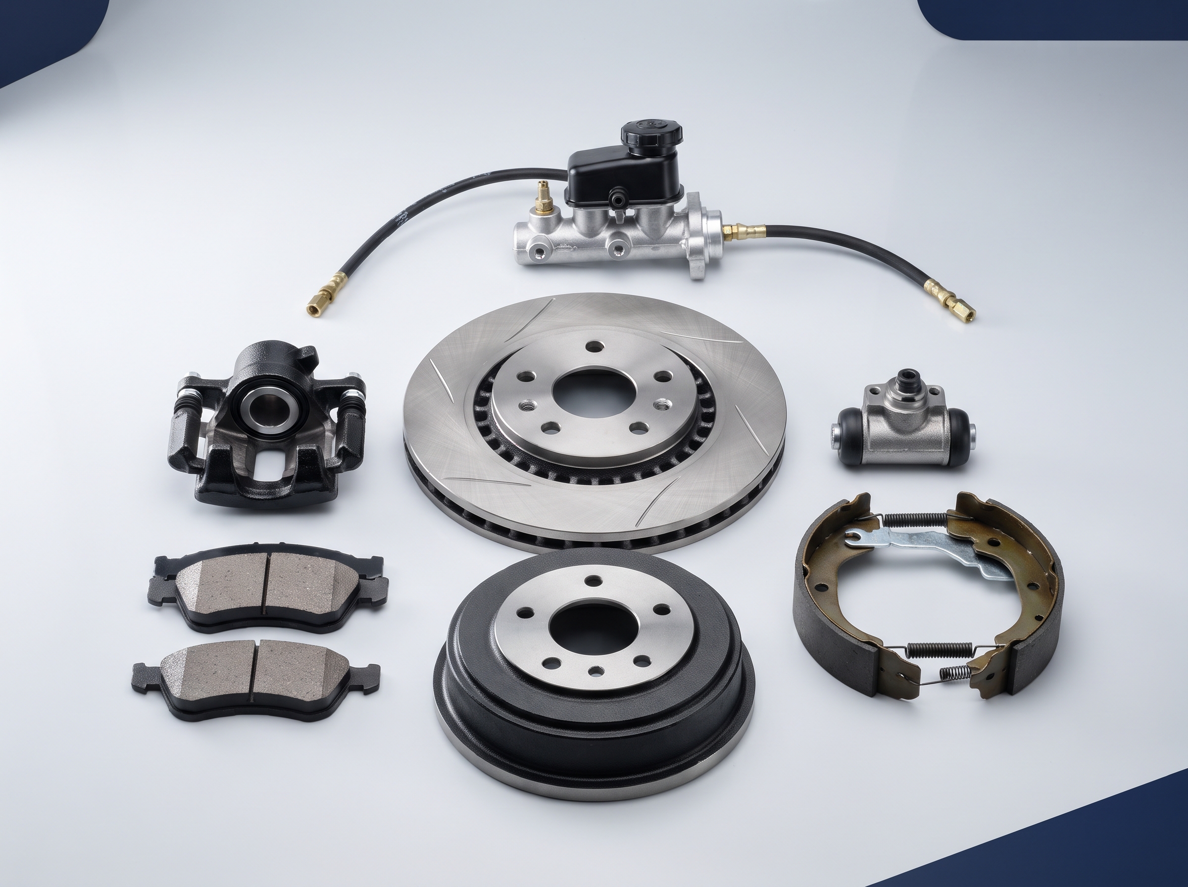 Automotive brake system parts for passenger cars, trucks and commercial vehicles